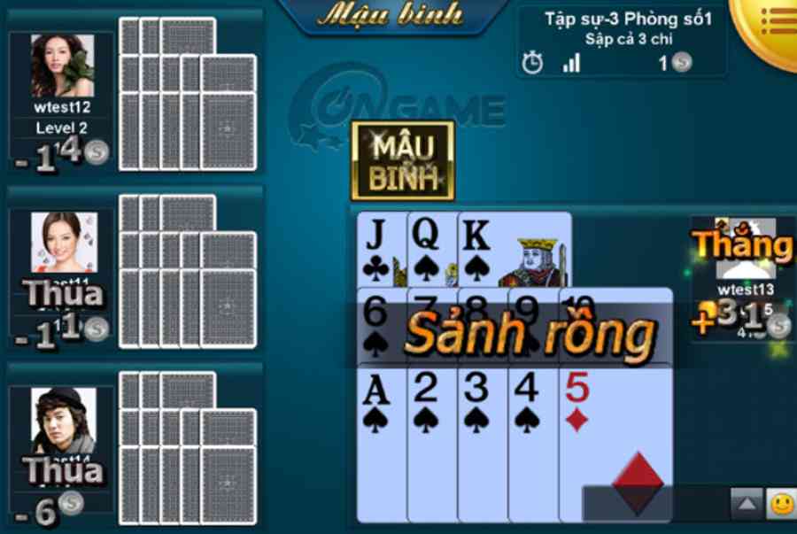 Hiện nay, bộ sảnh rồng game bài Mậu Binh Win79 được chia làm 3 dạng chính